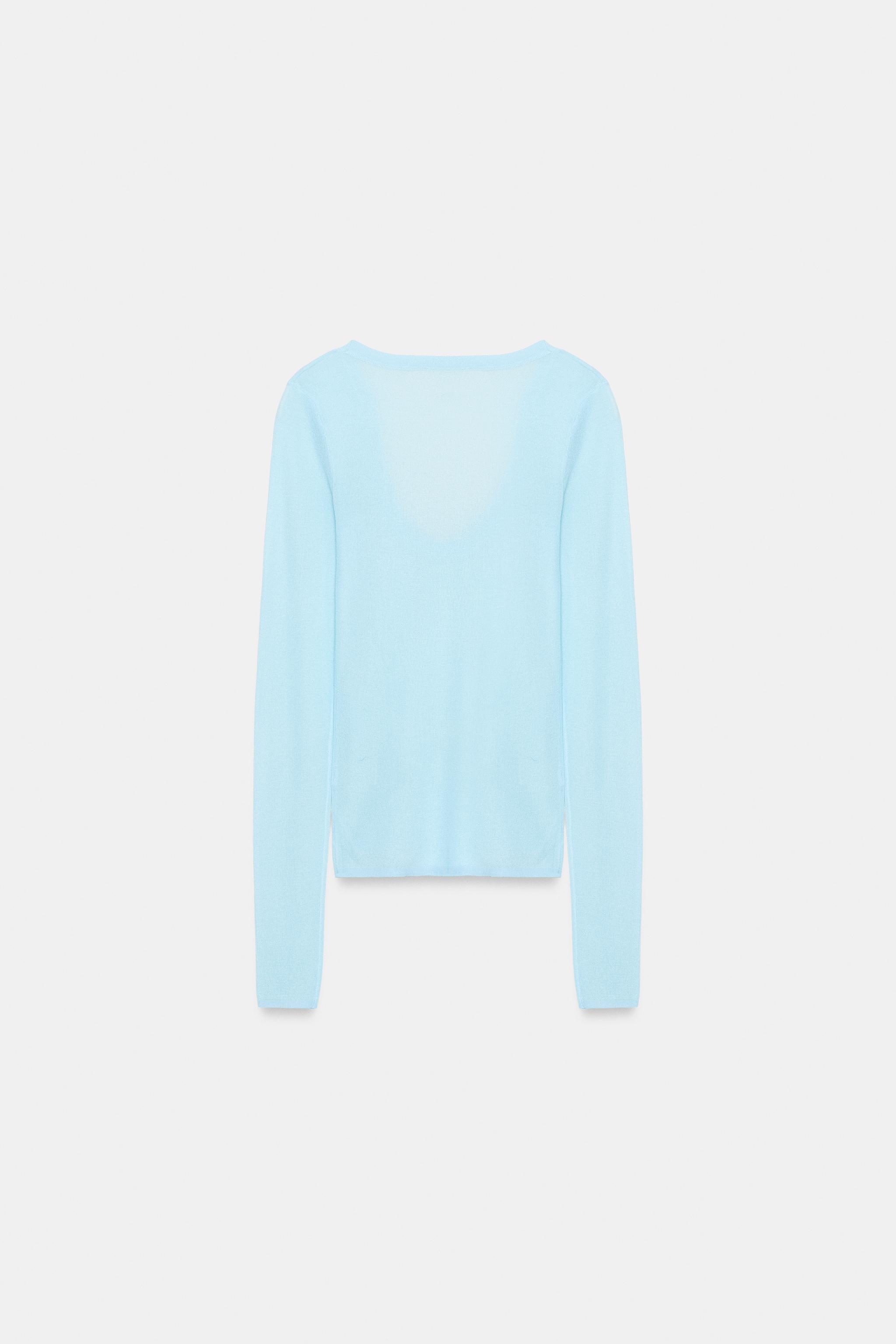 EXTRA-FINE KNIT TOP